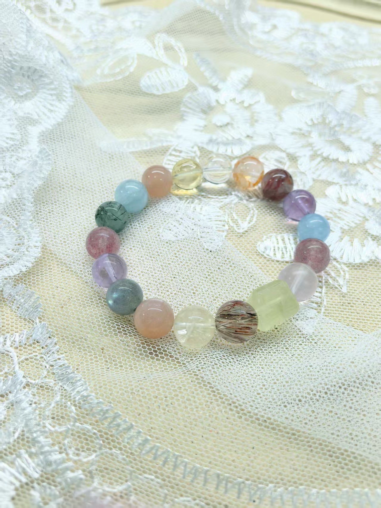 Stadium Glow · Multi-Crystal Bracelet