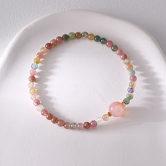 Aurora Candy · Multi-Color Tourmaline Bracelet