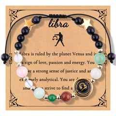Starlore Zodiac Crystal Bracelets — Night Sky Edition