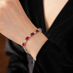 Radiant Gem Elegance Bracelet