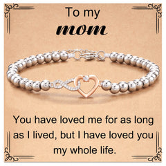 Bonded Hearts Message Card Bracelets