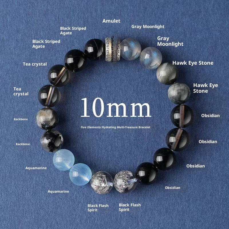 Elemental Balance · Five-Element Multi-Gem Bracelet
