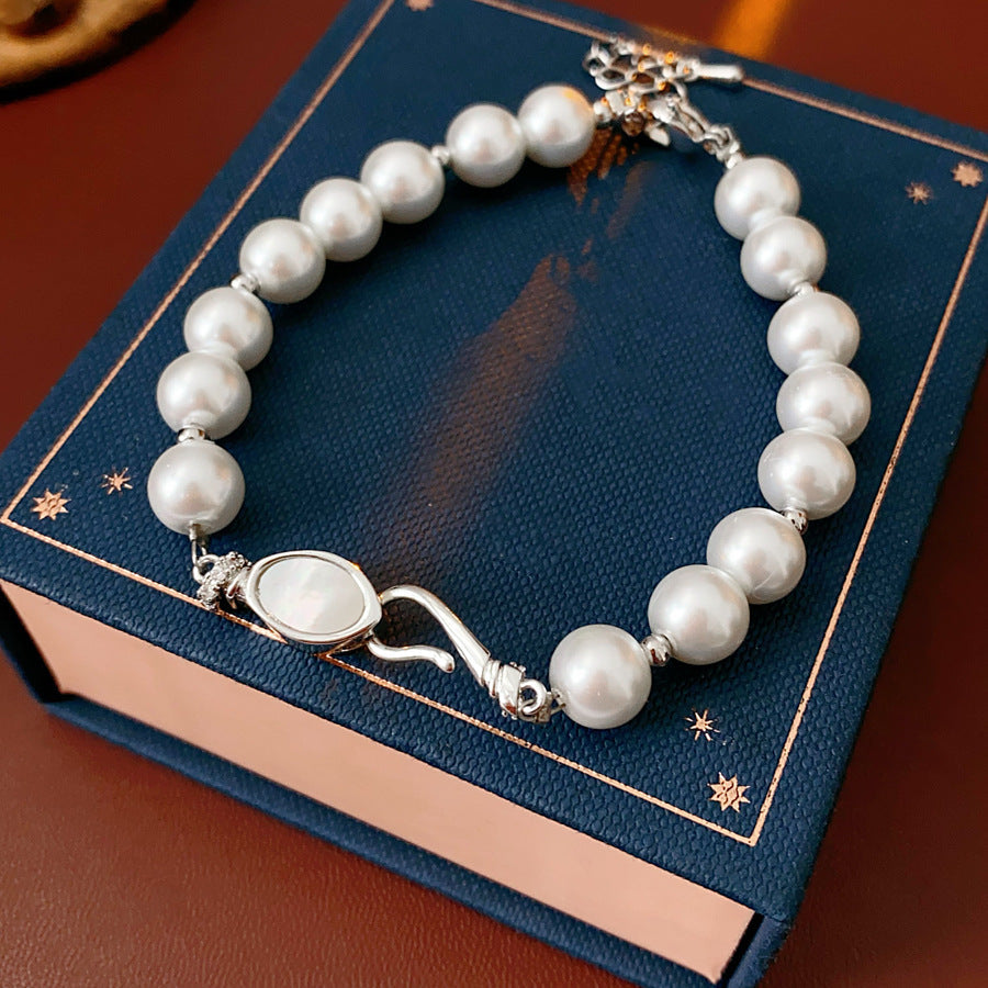 Serpentine Pearl Elegance Bracelet