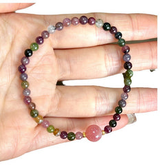 Aurora Candy · Multi-Color Tourmaline Bracelet