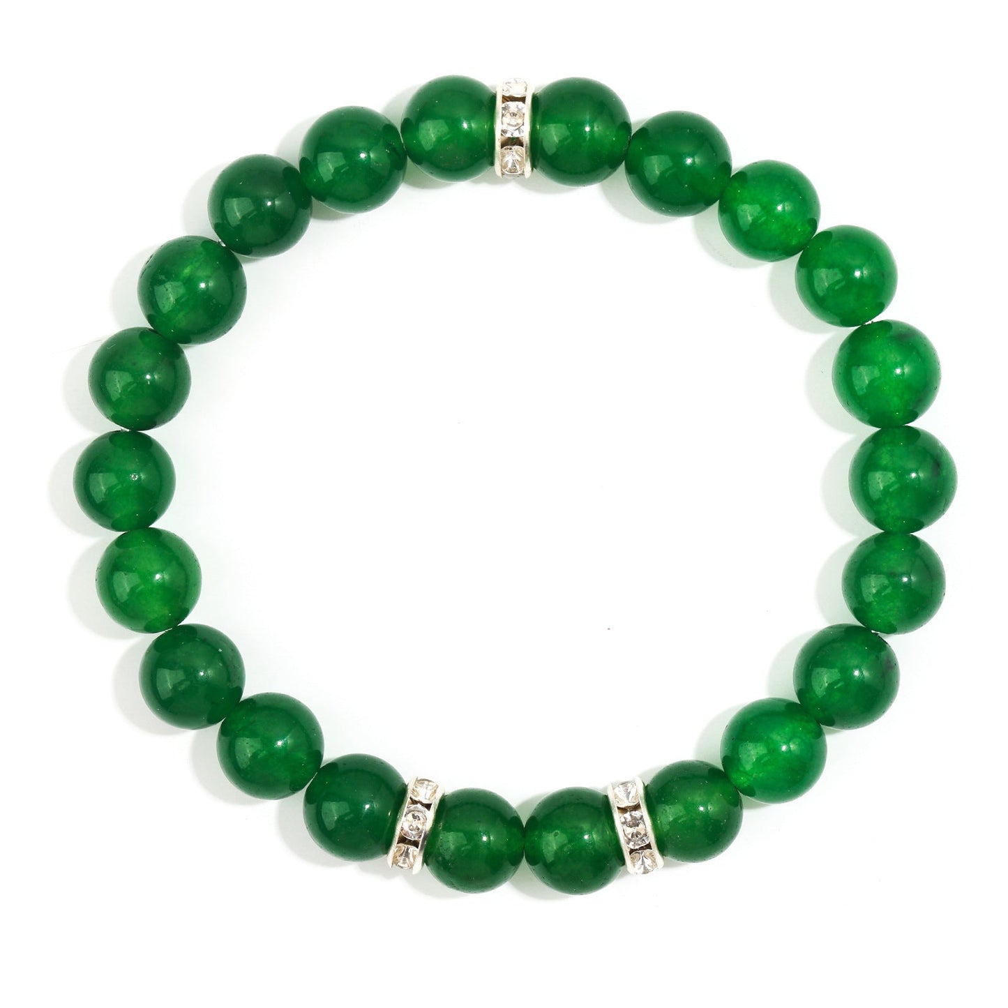 Celestial Halo · Lapis & Gemstone Beaded Bracelet (8mm)