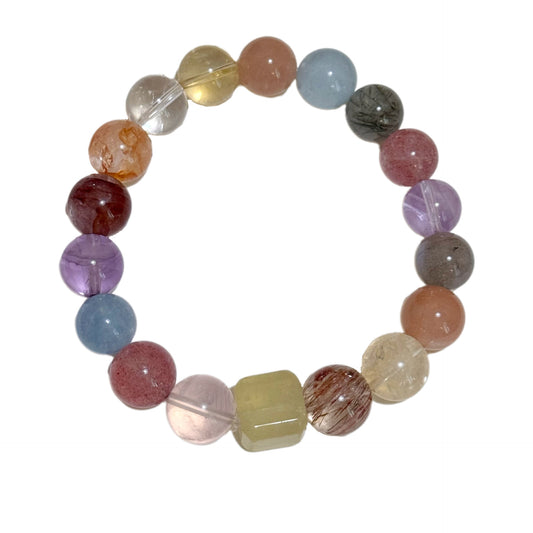 Stadium Glow · Multi-Crystal Bracelet