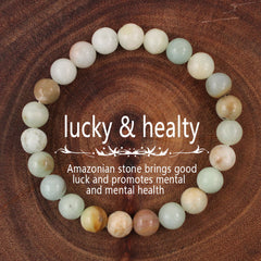 Luckflow Unisex Crystal Bracelet