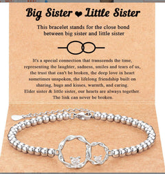 Bonded Hearts Message Card Bracelets