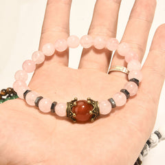 Sovereign Crown · Men’s Tiger Eye Beaded Bracelet