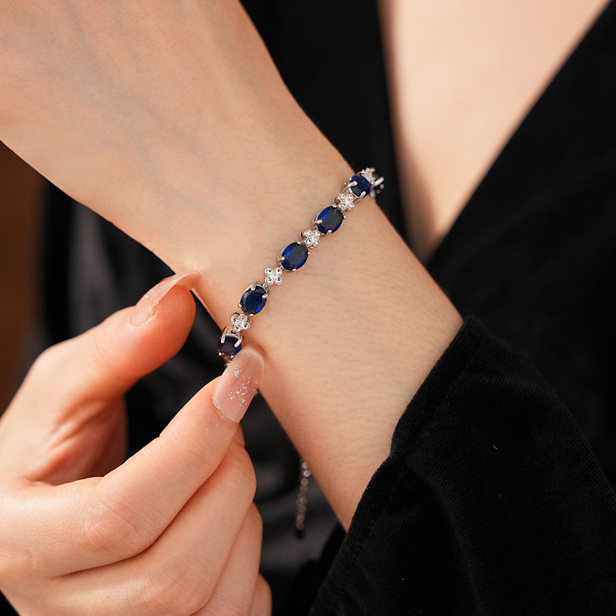 Radiant Gem Elegance Bracelet