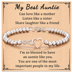 Bonded Hearts Message Card Bracelets