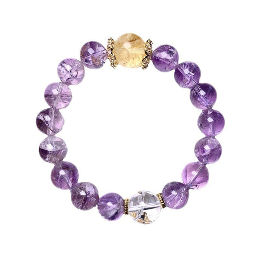 Aurora Crown · Amethyst & Citrine