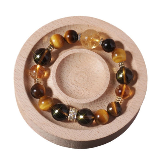 Fortune Guard · Golden Tiger’s Eye Mix Bracelet