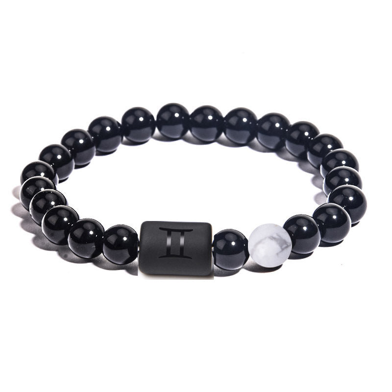 StarSign Orbit · Men’s Tiger Eye & Agate Beads