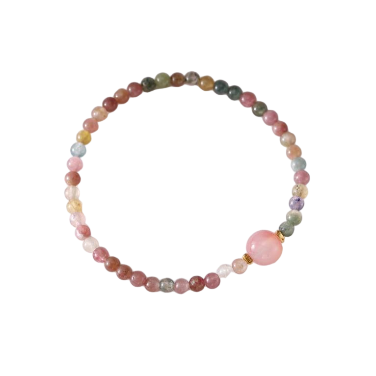 Aurora Candy · Multi-Color Tourmaline Bracelet