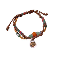 Tribal Harmony Woven Bracelet