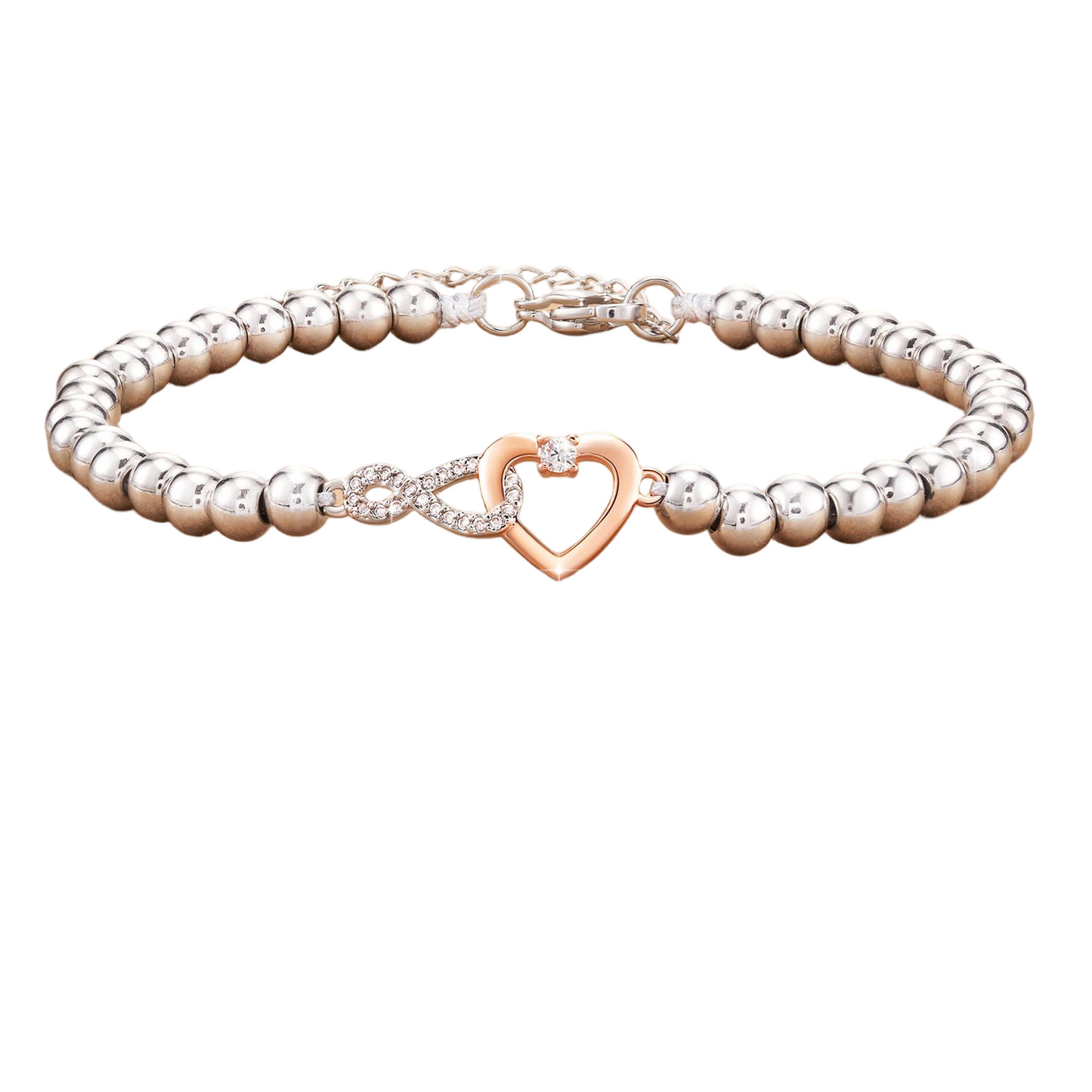 Bonded Hearts Message Card Bracelets