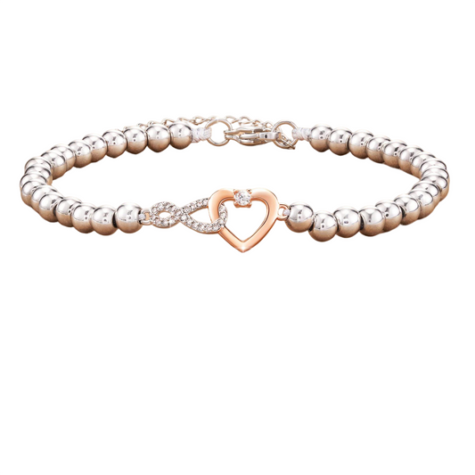 Bonded Hearts Message Card Bracelets