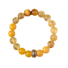 Elemental Balance · Five-Element Multi-Gem Bracelet