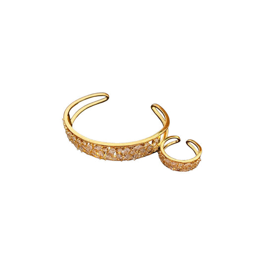 Starlight Pavé Cuff Set