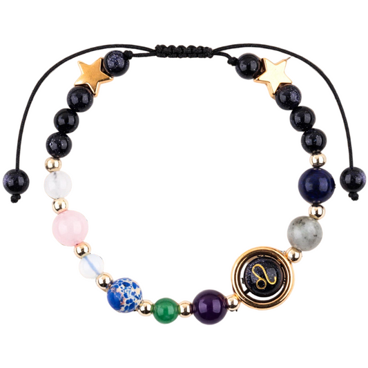 Starlore Zodiac Crystal Bracelets — Night Sky Edition