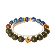 Woodland Lapis Charm Bracelet