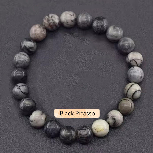 Luckflow Unisex Crystal Bracelet