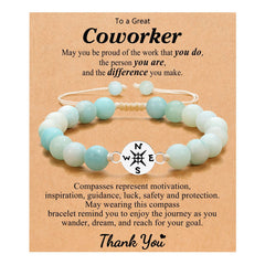 Guiding Compass — Coworker Appreciation Bracelet