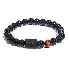 StarSign Orbit · Men’s Tiger Eye & Agate Beads