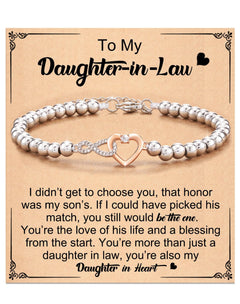 Bonded Hearts Message Card Bracelets