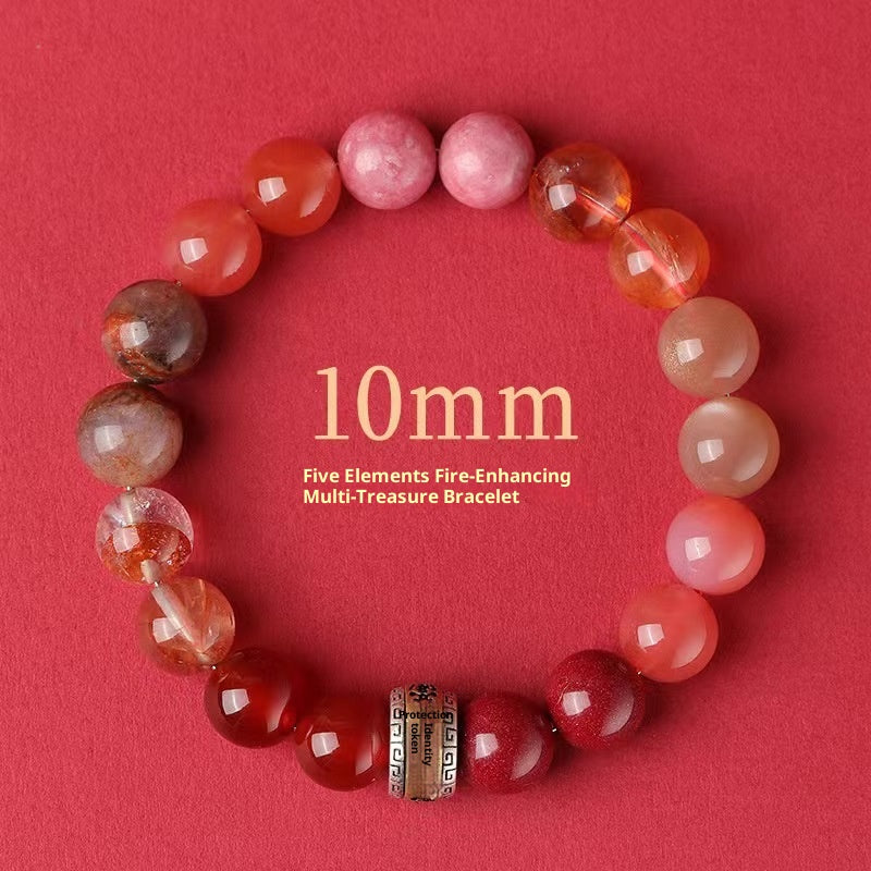 Elemental Balance · Five-Element Multi-Gem Bracelet