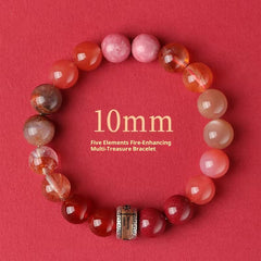 Elemental Balance · Five-Element Multi-Gem Bracelet