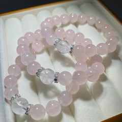 Blush Aura · Rose Quartz Bracelet