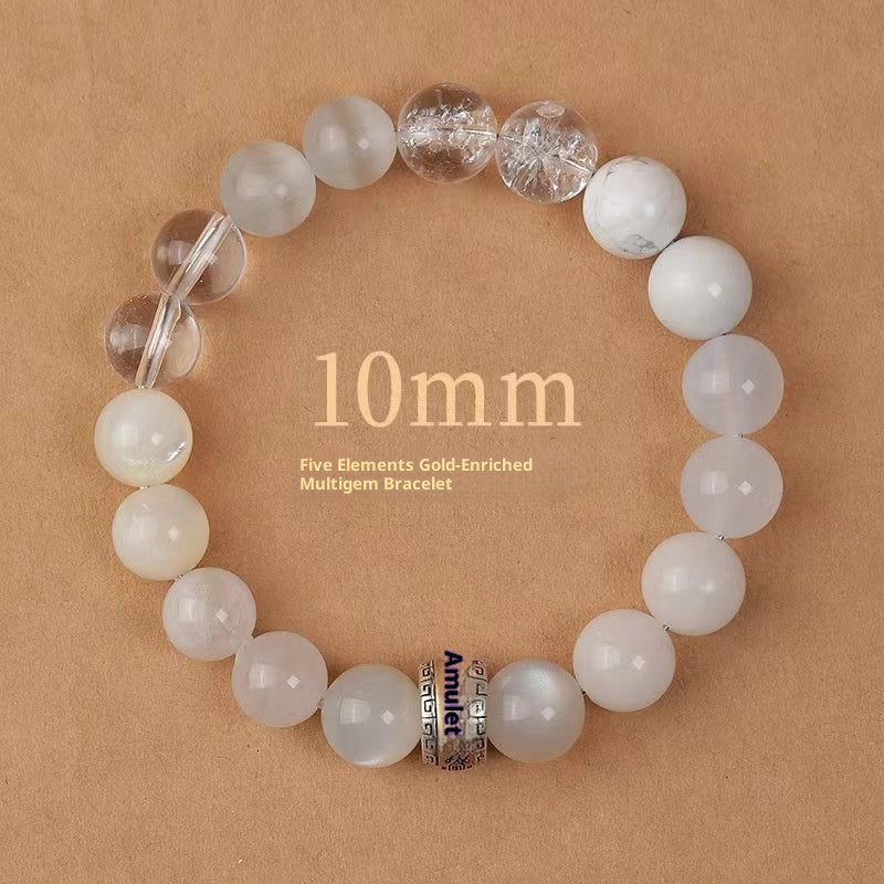 Elemental Balance · Five-Element Multi-Gem Bracelet