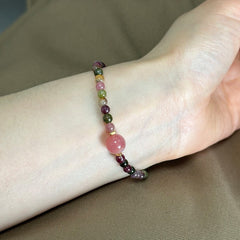 Aurora Candy · Multi-Color Tourmaline Bracelet