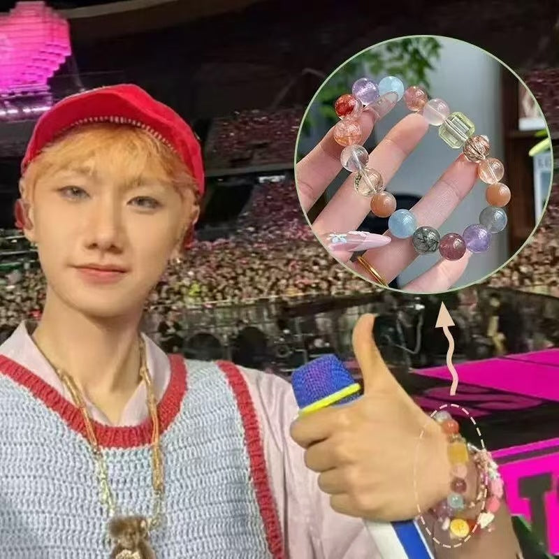 Stadium Glow · Multi-Crystal Bracelet