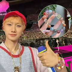 Stadium Glow · Multi-Crystal Bracelet