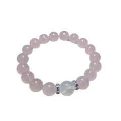 Blush Aura · Rose Quartz Bracelet